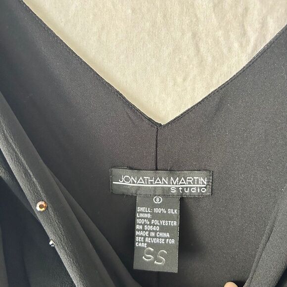 Vintage 90s Y2k Asymmetrical Prom Dress 8 Fairy Grunge Dark Romance Formal - Picture 4 of 8